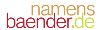 Logo namensbaender.de GmbH